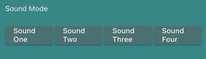 (left to right)Sound One, Sound Two, Sound Three, Sound Four