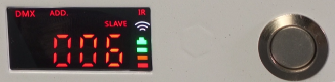 Display(left), Power Button(right)