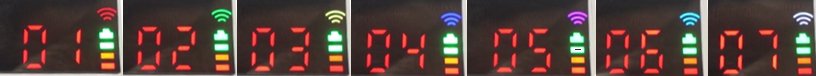 01-Red, 02-Green, 03-Yellow, 04-Blue, 05-Purple, 06-Cyan, 07-White