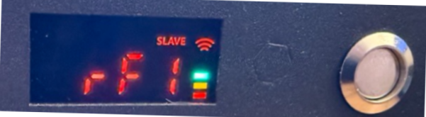 Display(left), Power Button(right)