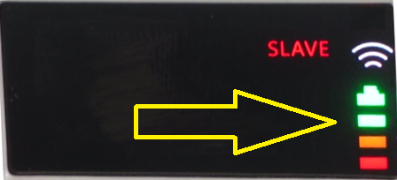 Battery Life Indicator(lower right)